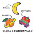 Mudpuppy Puzzle Space fruit with scent 60 pieces