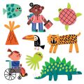 Mudpuppy Puzzle Fold and Search 