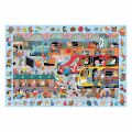 Mudpuppy Puzzle Train Station 64 pieces