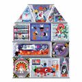 Mudpuppy House Shaped Puzzle House on Mars 100 pieces