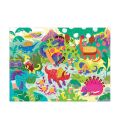 Mudpuppy Puzzle Pizzasaurus 60 pieces with scent