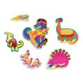 Mudpuppy Puzzle Pizzasaurus 60 pieces with scent