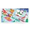Mudpuppy Book with cute dogs Ho Ho Howl!