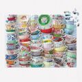 Galison Puzzle Teacups 1000 pieces