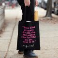 Galison Canvas bag Warhol flowers - pink