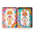 Mudpuppy Magnetic Set Dressing in rainbow colours