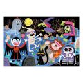 Mudpuppy Puzzle Haunted Castle - glow in the dark 100 pieces