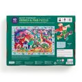 Mudpuppy Puzzle Majestic Dinosaurs 64 pieces