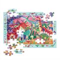Mudpuppy Puzzle Majestic Dinosaurs 64 pieces