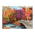 Galison Puzzle Autumn on the Bow Bridge Joy Laforme 1000 pieces