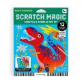 Mudpuppy Majestic Dinosaurs Scratch Art Set