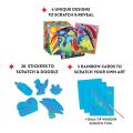 Mudpuppy Majestic Dinosaurs Scratch Art Set