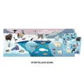 Mudpuppy Arctic Life Reusable Sticker Activity Set