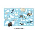 Mudpuppy Arctic Life Reusable Sticker Activity Set