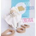 Doudou Gift Set Comfort Blanket Grey Teddy Bear 25 cm