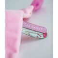 Doudou Gift set - plush toadstool pink cat 20 cm