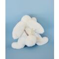 Doudou Gift set - Plush rabbit with white pompom 25 cm