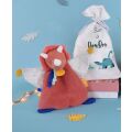 Doudou Gift set - Plush dinosaur orange 25 cm