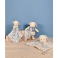 Doudou Gift set - Plush dog with blanket made of organic cotton 15 cm