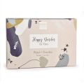 Doudou Gift set happy rabbit plaid and beige fly swatter