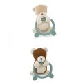 Doudou Plush toy with teether HOULAHOP 1 pc
