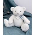 Doudou Teddy bear white 25 cm