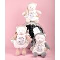 Doudou Gift Set Musical Night Light with Projection White Teddy Bear