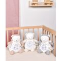 Doudou Gift Set Musical Night Light with Projection White Teddy Bear