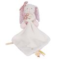 Doudou Gift Set Plush Bunny with Blanket 10 cm Pink