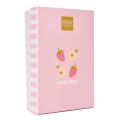 Doudou Gift Set Plush Bunny with Blanket 10 cm Pink