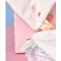 Doudou Gift Set Plush Bunny with Blanket 10 cm Pink