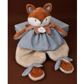 Doudou Gift Set Comfort Blanket Fox Toy Timo 29 cm