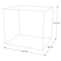 RoboTime Miniature house cover Plexiglas block