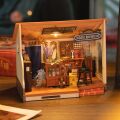 RoboTime 3D wooden puzzle Miniature house Magic shop