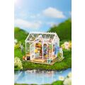 RoboTime 3D wooden jigsaw puzzle Miniature House Dream Garden House