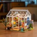 RoboTime 3D wooden jigsaw puzzle Miniature House Dream Garden House