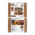 RoboTime 3D wooden jigsaw puzzle Miniature house Cozy restaurant