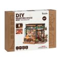 RoboTime 3D wooden jigsaw puzzle Miniature house Cozy restaurant