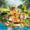 RoboTime 3D wooden jigsaw puzzle Miniature house Puppy house