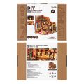 RoboTime 3D wooden jigsaw puzzle Miniature house Bar and bistro Cheers