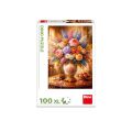 Dino Puzzle Flower Still Life 100 XL piece