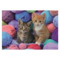 Dino Puzzle Kittens in wool 300 XL pieces