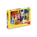 Dino Puzzle Colorful kittens 300 XL pieces
