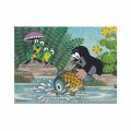 Dino Wooden blocks Mole and animals 12 pcs