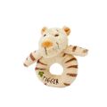 Rainbow Plush Tiger Rattle