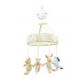 Rainbow Musical Carousel above the crib Winnie the Pooh with friends