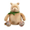 Rainbow Plush Winnie the Pooh with green bow 25 cm