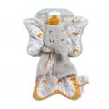 Rainbow Comfort Blanket Elephant Dumbo