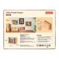 RoboTime Framed 3D Wooden Puzzle Florist