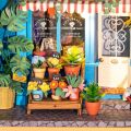RoboTime Framed 3D Wooden Puzzle Florist